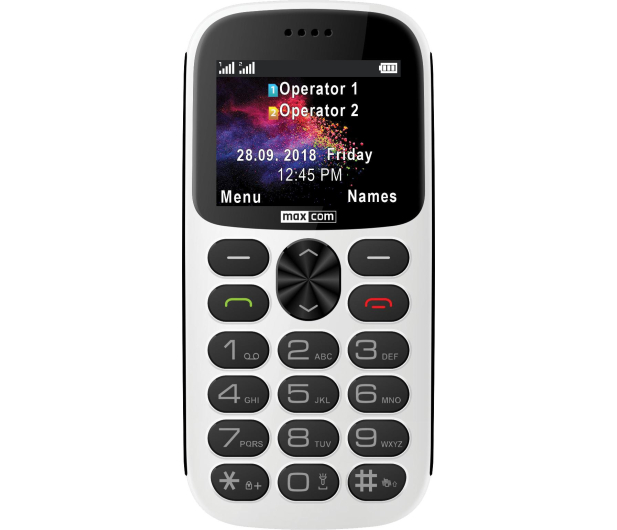 MAXCOM MM471 bialy - 1115039 - zdjęcie 3